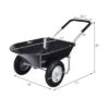 Costway 2 Tire Wheelbarrow Cart Heavy-duty Dolly Utility Cart Black 2 Costway 2 Tire Wheelbarrow Cart Heavy-duty Dolly Utility Cart Black -Costway GUEST 00367600 55b5 4390 8d40 7e76b62f6e3f