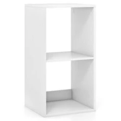 Costway 2/3-Cube Bookcase Open Back Bookshelf With Anti-tip Kit Modern Style Organizer -Costway GUEST 030b573e 023e 4174 9d7c d31ac26e5517