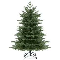 Costway 5 FT Artificial Christmas Tree With 1426 Lush PVC & PE Tips 200 LED Lights -Costway GUEST 038a02b9 fb2d 4024 83c7 03ca2070c999