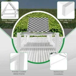 Costway 2PCS Patio Lounge Chair Chaise Adjustable Reclining Chair Garden Wheel 19 Costway 2PCS Patio Lounge Chair Chaise Adjustable Reclining Chair Garden Wheel -Costway GUEST 0506b995 282e 4db1 8b62 6112513a8815