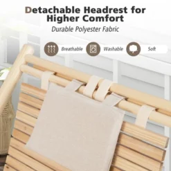 Costway Patio Outdoor Adjustable Folding Wood Sling Chair Reclining Lounge Assembly Free 16 Costway Patio Outdoor Adjustable Folding Wood Sling Chair Reclining Lounge Assembly Free -Costway GUEST 05da7425 f95a 40e7 876e de8a39d66594