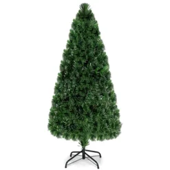 Costway Pre-Lit Fiber Optic Artificial PVC Christmas Tree 6Ft 17 Costway Pre-Lit Fiber Optic Artificial PVC Christmas Tree 6Ft -Costway GUEST 0699a667 624c 4dd5 9696 7ae63d53a78d