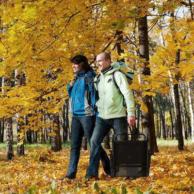 Costway Swivel Hunting Chair Foldable Mesh Chair W/ Armrests For Outdoor Activities 6 Costway Swivel Hunting Chair Foldable Mesh Chair W/ Armrests For Outdoor Activities - Image 4