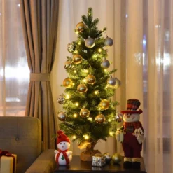 Costway 3Ft Pre-Lit Spruce Tabletop Christmas Tree Lights Timer -Costway GUEST 0943b90d 5965 44ef 8370 7cbc94c797e1