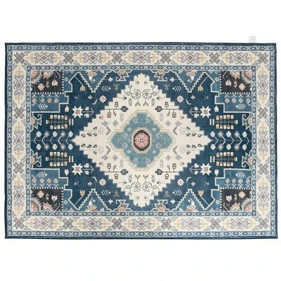 Costway Area Rugs 5'4'' X 6'7''5'4'' X 7'7'' Faux Wool Fabric Doormat Home Carpet Living Room Bedroom 13 Costway Area Rugs 5'4'' X 6'7''5'4'' X 7'7'' Faux Wool Fabric Doormat Home Carpet Living Room Bedroom - Image 11