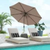 Costway Outdoor Heavy Duty Market Umbrella With Tilt Mechanism Crank Handle 8 Sturdy Ribs Tan -Costway GUEST 0ccba264 0e1d 464a 8f90 1eab5c8b0001