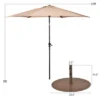 Costway 10ft Patio Umbrella Outdoor W/ 59 LBS Heavy-Duty Round Umbrella Stand -Costway GUEST 0e35b4a1 7ff4 4c43 8575 5e3793fa5852