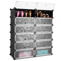 Costway 12 Cubic Portable Shoe Rack Shelf Cabinet Storage Closet Organizer Home Furni -Costway GUEST 0efcedd3 ebfa 47fa 8084 c1ef2e47b58b