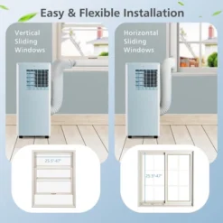 Costway 7100 BTU (10000 BTU ASHARE) Portable Air Conditioner 3-in-1 AC Unit With Cool Dehum Fan Sleep Mode 20 Costway 7100 BTU (10000 BTU ASHARE) Portable Air Conditioner 3-in-1 AC Unit With Cool Dehum Fan Sleep Mode -Costway GUEST 0f5e305b 12f3 4409 ab9a 49fa813f0609