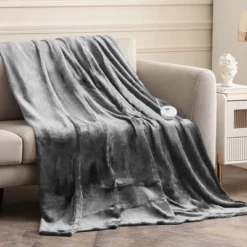 Costway 84'' X 90'' Flannel Heated Blanket Electric Throw W/ Dual Controllers BlueRedBeigeGray 25 Costway 84'' X 90'' Flannel Heated Blanket Electric Throw W/ Dual Controllers BlueRedBeigeGray -Costway GUEST 10dc623c dd01 4d34 a26f 42b448d12623