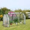Costway 47.5''x 21.5''x 24''Portable Mini Greenhouse With 2 Zipper Doors & Ground Stakes -Costway GUEST 13ecccc8 f217 4ddc b5a6 143be924257f