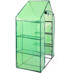 Costway Portable Mini Walk In Outdoor 4 Tier 8 Shelves Greenhouse -Costway GUEST 14b8327d 821a 43c1 99c6 bb83dc47a41f