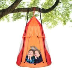 Costway 40'' Kids Hanging Chair Swing Tent Set Hammock Nest Pod Seat 26 Costway 40'' Kids Hanging Chair Swing Tent Set Hammock Nest Pod Seat -Costway GUEST 15e8cd04 34b0 4e8e aeec b304db31378f