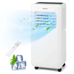 Costway 6500 BTU（ASHRAE 10000 BTU） Portable Air Conditioner 3 In 1 Air Cooler With Fan & Dehumidifier -Costway GUEST 162b7f59 6429 47a4 ab0b 5e692e2ab6b5