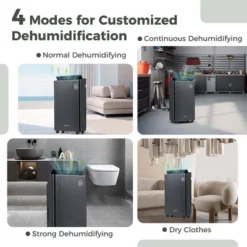Costway 4500 Sq. Ft Dehumidifier For Basement With 4 Modes 3-Color Indicator 24H Timer 13 Costway 4500 Sq. Ft Dehumidifier For Basement With 4 Modes 3-Color Indicator 24H Timer -Costway GUEST 1bdff45e 49c3 49e8 99db 806f9d2cb78b