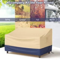 Costway Patio 60''x43'' 2-Seater Bench Loveseat Deep Sofa Cover Waterproof Handle Air Vent 14 Costway Patio 60''x43'' 2-Seater Bench Loveseat Deep Sofa Cover Waterproof Handle Air Vent -Costway GUEST 1d7867ca 1237 4b89 8f1e 75b918833e5f