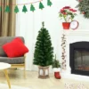 Costway 4 FT Pre-Lit Potted Christmas Tree Artificial Entrance Decor With 3 Lighting Modes -Costway GUEST 1d8be7d9 37d3 48b3 b025 265af9d49fe8