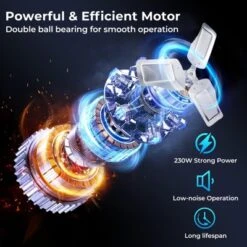 Costway 24 Inch Industrial Drum Fan With 3 Speeds 360° Adjustable Tilt & 2 Wheels For Garage Warehouse Factory 17 Costway 24 Inch Industrial Drum Fan With 3 Speeds 360° Adjustable Tilt & 2 Wheels For Garage Warehouse Factory -Costway GUEST 1e4a6267 8345 40cd 9550 f45a5a9daab0