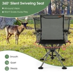 Costway 360 Degree Silent Swivel Hunting Chair W/ All-terrain Feet Pads Support 400 LBS 14 Costway 360 Degree Silent Swivel Hunting Chair W/ All-terrain Feet Pads Support 400 LBS -Costway GUEST 1f00b685 67b8 469d a387 6ac309fba8b0