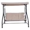 Costway Converting Outdoor Swing Canopy Hammock 3 Seats Patio Deck Furniture Beige 2 Costway Converting Outdoor Swing Canopy Hammock 3 Seats Patio Deck Furniture Beige -Costway GUEST 20b688e3 3655 4612 a7ff b12b2717dc0c