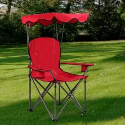 Costway Portable Folding Beach Canopy Chair W/ Cup Holders Bag Camping Hiking Outdoor -Costway GUEST 2128ea7b a99b 4ebb a595 6a3047cb3aaf