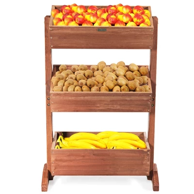 3-Tier Raised Garden Bed Vertical Freestanding Elevated Planter Patio Balcony 7 3-Tier Raised Garden Bed Vertical Freestanding Elevated Planter Patio Balcony - Image 5