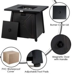 Costway 9PCS Patio Rattan Furniture Set Fire Pit Space-saving W/ Cushion Cover 20 Costway 9PCS Patio Rattan Furniture Set Fire Pit Space-saving W/ Cushion Cover -Costway GUEST 243dd35c 27ef 4d92 b6a7 ec547716d87f