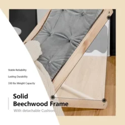 Costway Set Of 2 Foldable Wood Sling Beech Chairs W/ 3 Adjustable Positions&Free Cushion 13 Costway Set Of 2 Foldable Wood Sling Beech Chairs W/ 3 Adjustable Positions&Free Cushion -Costway GUEST 26355006 3eb3 4ac6 84d1 2dc639bb62b5