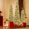 Costway 4' 5' 6' Artificial Christmas Tree Set Of 3 With Realistic Accumulated Snow -Costway GUEST 273a2737 649f 45d5 b455 1658b89f4ed1