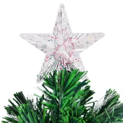 Costway 4FT Pre-Lit Fiber Optic Christmas Tree Multicolor Lights -Costway GUEST 27441627 4c6c 4e00 bed6 c50b0eecd48f