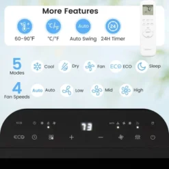 Costway 14000 BTU Inverter Portable Air Conditioner With APP Voice & Remote Control 14 Costway 14000 BTU Inverter Portable Air Conditioner With APP Voice & Remote Control -Costway GUEST 27d48ec4 4e7c 451d bd5c 5abfb2ee1c8b