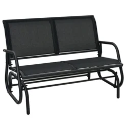 Costway Patio Swing Glider Bench Loveseat Rocking Chair Backyard Poolside -Costway GUEST 298cb4f0 c451 456f 9472 25555ff9d71b