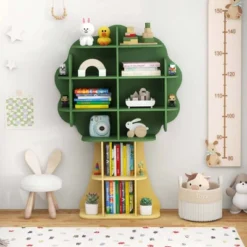 Costway Tree Bookcase Kids 6-Tier Toy Storage Organizer With Open Storage Shelves 14 Costway Tree Bookcase Kids 6-Tier Toy Storage Organizer With Open Storage Shelves -Costway GUEST 29c4154f 668c 4be3 9691 34cc332a9e87