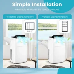Costway 13,000 BTU Portable Air Conditioner With Cool, Fan, Heat & Dehumidifier -Costway GUEST 2a6634eb cbf0 4146 a7fa 646029b8394b