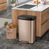 Costway 13.2 Gallon Step Trash Can Stainless Steel Airtight Garbage Bin For Home Kitchen Golden/Silver -Costway GUEST 2c52e4fd d499 450a 8e6b bd714ef5ba6c