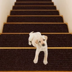 Costway 15 PCS Slip-resistant Stair Mats 30'' X 8'' Non-Slip Stair Treads Carpet 22 Costway 15 PCS Slip-resistant Stair Mats 30'' X 8'' Non-Slip Stair Treads Carpet -Costway GUEST 2d0a651d 2ca1 4615 a9ca bf6b36cdeefd