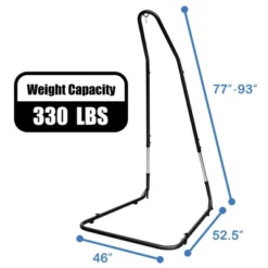 Costway Patio Adjustable 77" To 93" Hammock Chair Stand Hanging Chair Stand 17 Costway Patio Adjustable 77" To 93" Hammock Chair Stand Hanging Chair Stand -Costway GUEST 2d65d06d f292 4a04 be8c fcf040d345b3