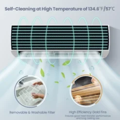 Costway 24000 BTU Mini Split Air Conditioner & Heater Ductless 18.5 SEER2 1500 Sq. Ft 16 Costway 24000 BTU Mini Split Air Conditioner & Heater Ductless 18.5 SEER2 1500 Sq. Ft -Costway GUEST 2ed0c09f aa9c 410a b0e7 d84e65e02e0f