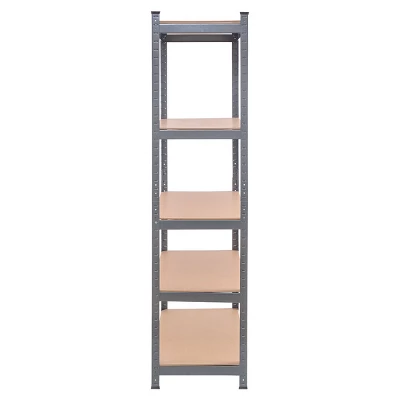 Costway Heavy Duty Steel 72'' Level Garage Shelf Metal Storage Adjustable Shelves Unit 11 Costway Heavy Duty Steel 72'' Level Garage Shelf Metal Storage Adjustable Shelves Unit - Image 9