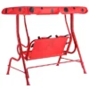 Costway Kids Patio Swing Chair Children Porch Bench Canopy 2 Person Yard Furniture Red -Costway GUEST 2fa6a760 44fd 4864 82cf 658499cc5aaf
