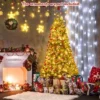 Costway 7ft Pre-lit Hinged Christmas Tree W/ Remote Control & 9 Lighting Modes -Costway GUEST 3081c556 754f 4dcc 8610 37f768df5b06