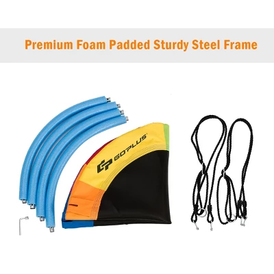 Costway 40" Flying Saucer Tree Swing Indoor Outdoor Play Set Kids Christmas Gift BlueGreen Pink 8 Costway 40" Flying Saucer Tree Swing Indoor Outdoor Play Set Kids Christmas Gift BlueGreen Pink - Image 6