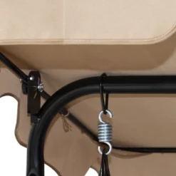 Costway 3 Person Outdoor Patio Swing Canopy Awning Yard Furniture Hammock Steel Beige -Costway GUEST 325ec45c c80f 4743 9c37 f292a6dcc13c