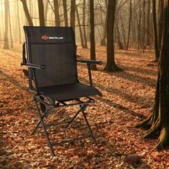 Costway Swivel Hunting Chair Foldable Mesh Chair W/ Armrests For Outdoor Activities 14 Costway Swivel Hunting Chair Foldable Mesh Chair W/ Armrests For Outdoor Activities -Costway GUEST 3261b08a 3bff 40bf bf17 ef88df674e58