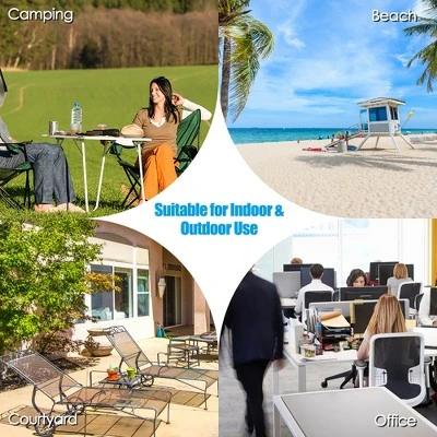 Costway Folding Camping Bed Outdoor Portable Military Cot Sleeping Hiking Travel Blue 9 Costway Folding Camping Bed Outdoor Portable Military Cot Sleeping Hiking Travel Blue - Image 7