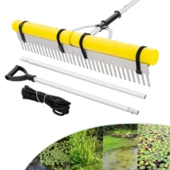Costway Floating Weed Lake Rake Pond Weed Cutter With Foam Floats, Extended Handle & Rope -Costway GUEST 342df232 0ca3 4273 acc5 3f204418aa2b