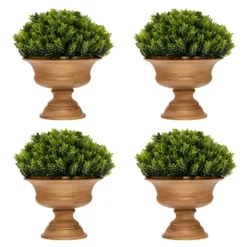 Costway 4-Pack Artificial Plants Fake Mini Potted Plant Small Greenery Decor For Indoor 19 Costway 4-Pack Artificial Plants Fake Mini Potted Plant Small Greenery Decor For Indoor -Costway GUEST 345fe2f3 039c 406c bcb8 3e81a39380f1