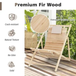 Costway Patio Outdoor Adjustable Folding Wood Sling Chair Reclining Lounge Assembly Free 17 Costway Patio Outdoor Adjustable Folding Wood Sling Chair Reclining Lounge Assembly Free -Costway GUEST 3482051b c5e4 44dc 92f3 001cdd7673fd