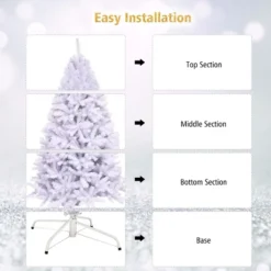 Costway 6/7.5/9Ft Hinged Artificial Christmas Tree Premium Pine Tree -Costway GUEST 3638a1c9 c2b8 4bb4 ab5e 82fa9f8d421a