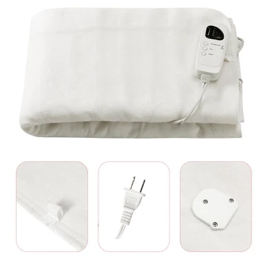 Costway Electric Heated Blanket Low-Voltage 5 Temperature Modes 8H Timer UL,Full Size/Queen Size/Twin Size 8 Costway Electric Heated Blanket Low-Voltage 5 Temperature Modes 8H Timer UL,Full Size/Queen Size/Twin Size - Image 6